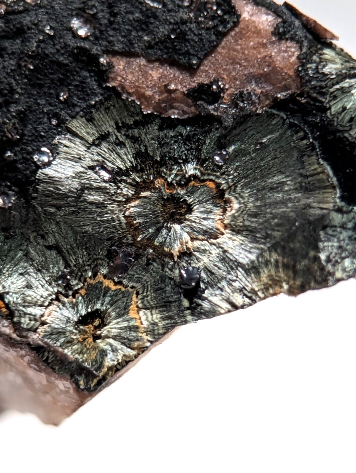 Rare Kidwellite specimen - Coon Creek Mine, Polk County, Arkansas, USA