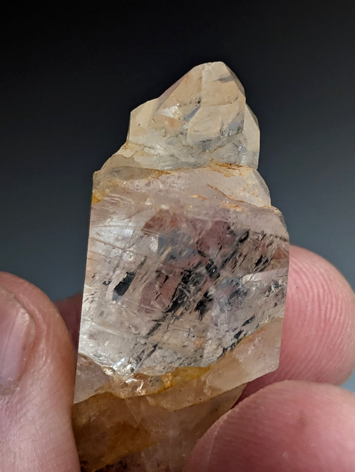 VERY Unique Quartz Crystal Point, Old Stock, Montgomery County, Arkansas, USA