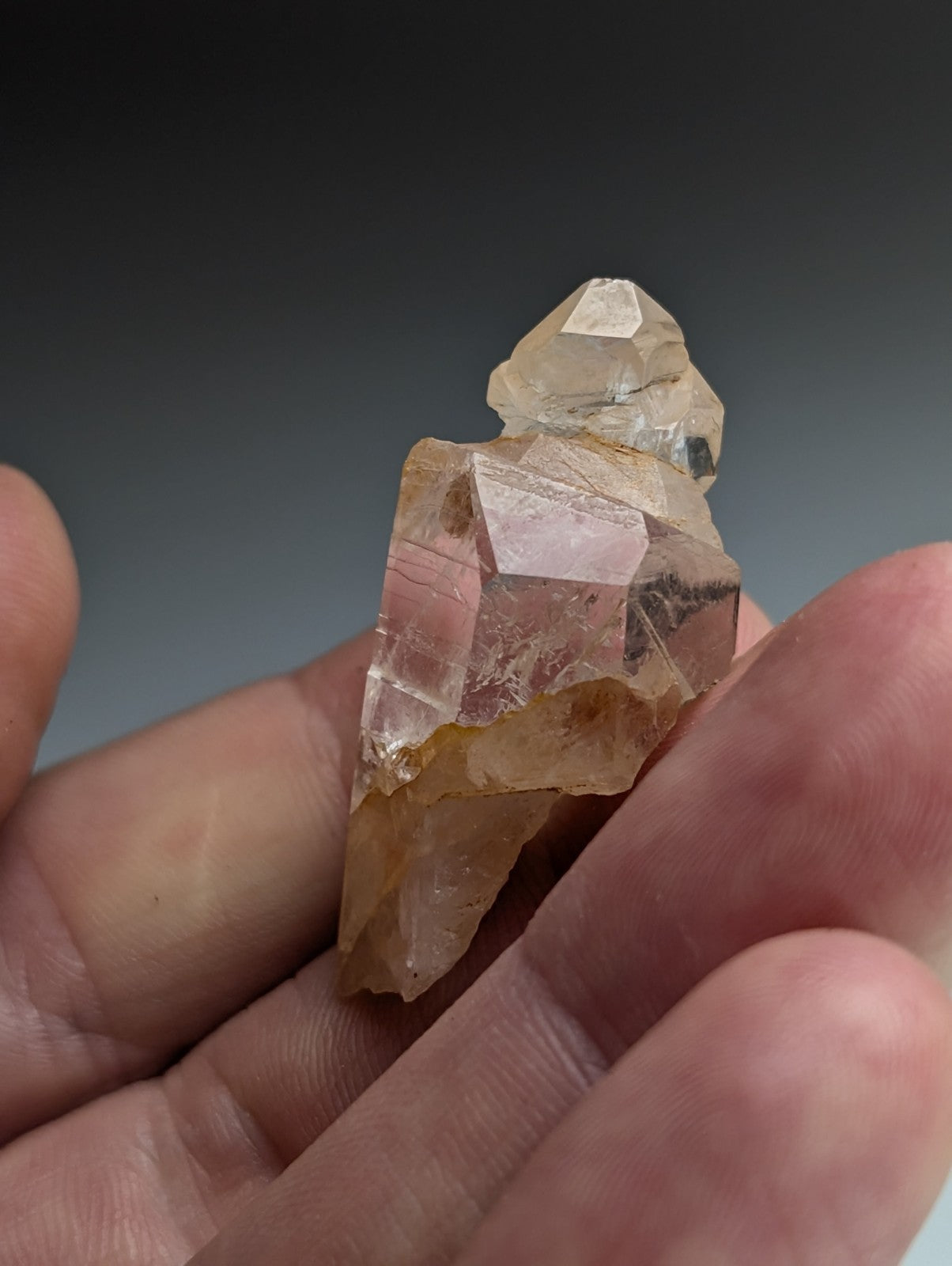 VERY Unique Quartz Crystal Point, Old Stock, Montgomery County, Arkansas, USA