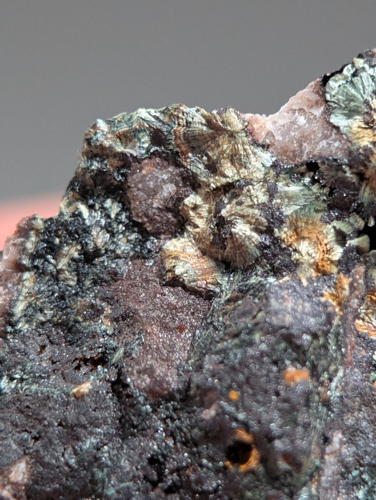 Rare Kidwellite specimen - Coon Creek Mine, Polk County, Arkansas, USA