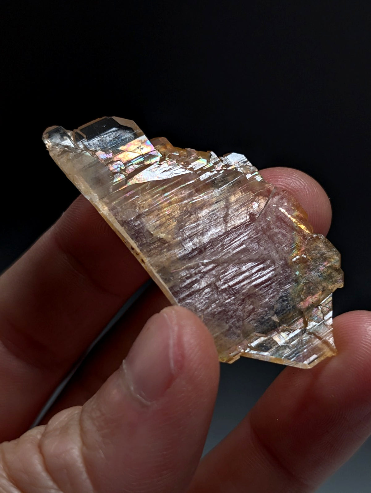VERY Unique Faden Sheet Quartz Crystal, Garland County, Arkansas, USA, A+