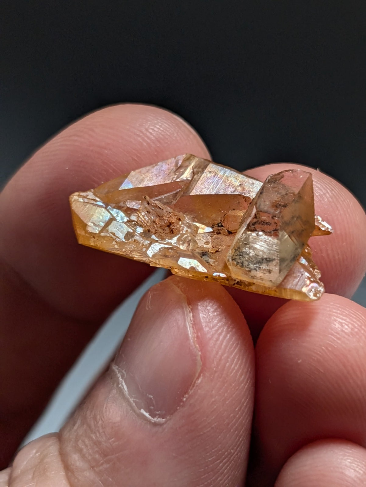 Unique Quartz Crystal Oddity, Double Terminated, Garland County, Arkansas, USA
