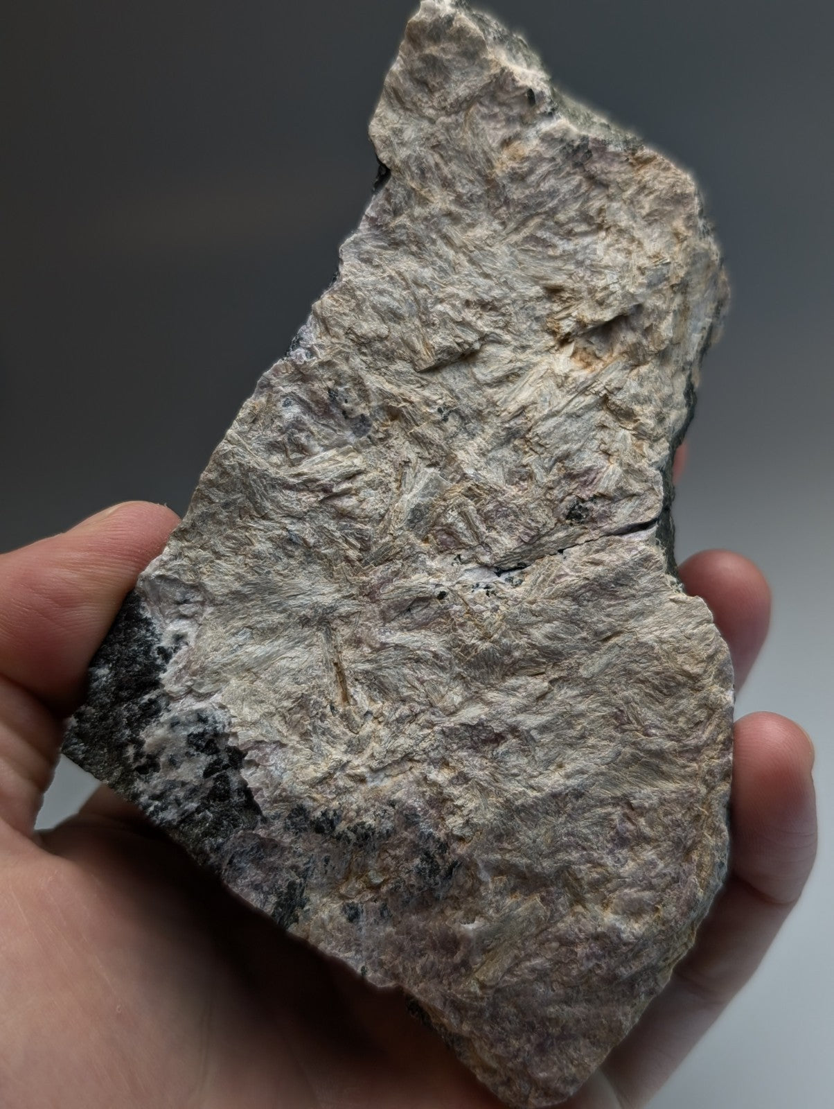 Very Rare Miserite + Wollastonite, Wilson Springs, Garland County, Arkansas, USA