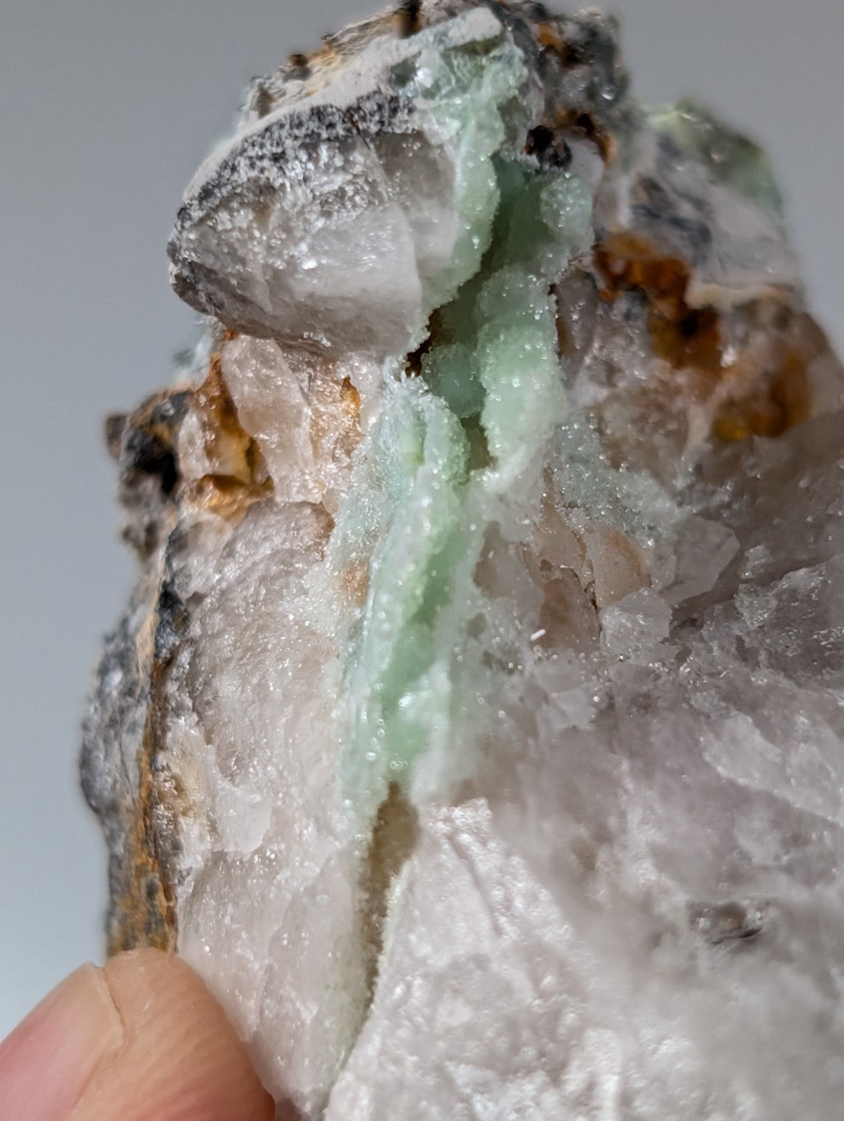 Wavellite on Quartz, Fantastic Old Stock - Mauldin Mountain, Arkansas, USA