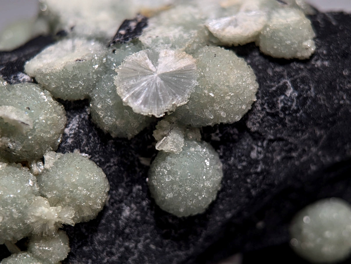UV Reactive Wavellite - Fantastic Old Stock - Mauldin Mountain, Arkansas, Rare