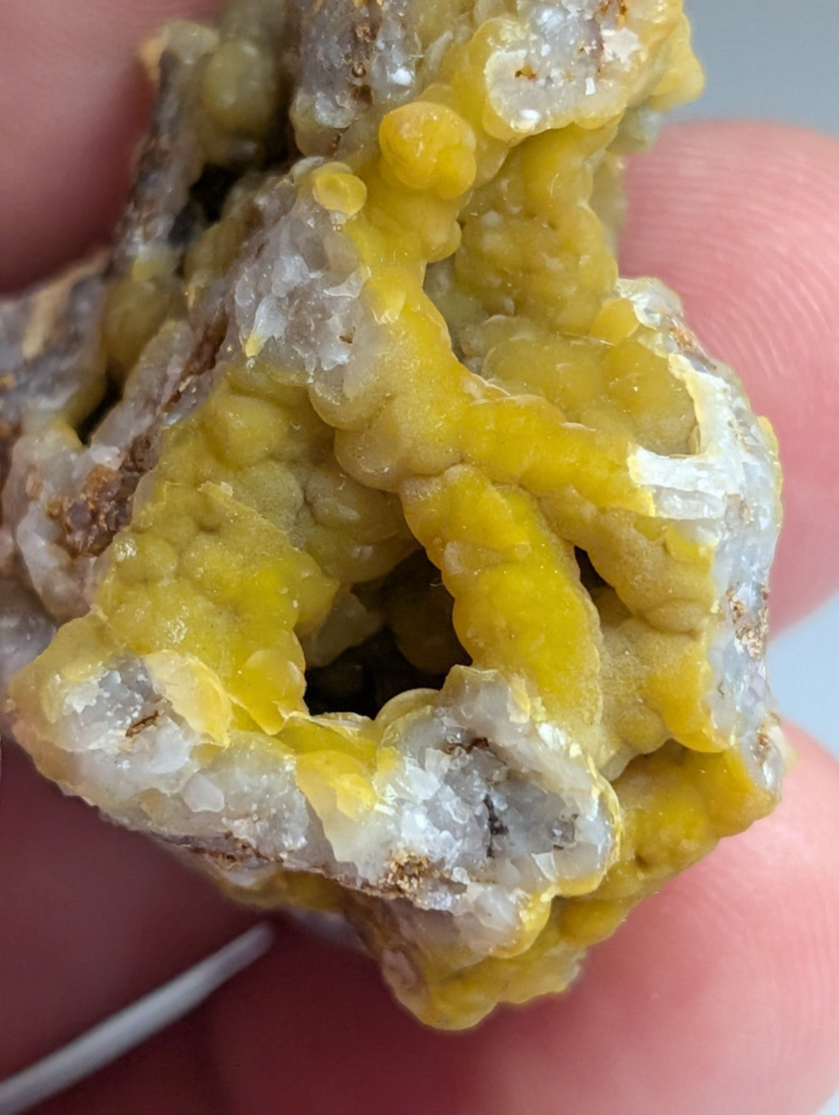 Turkey Fat Smithsonite, Rush Mining District, Marion Co, Arkansas, UV Reactive!!