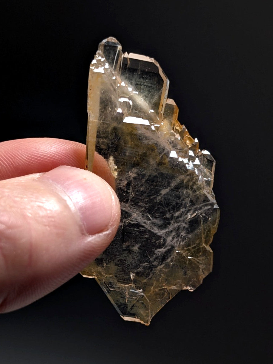 VERY Unique Faden Sheet Quartz Crystal, Garland County, Arkansas, USA, A+