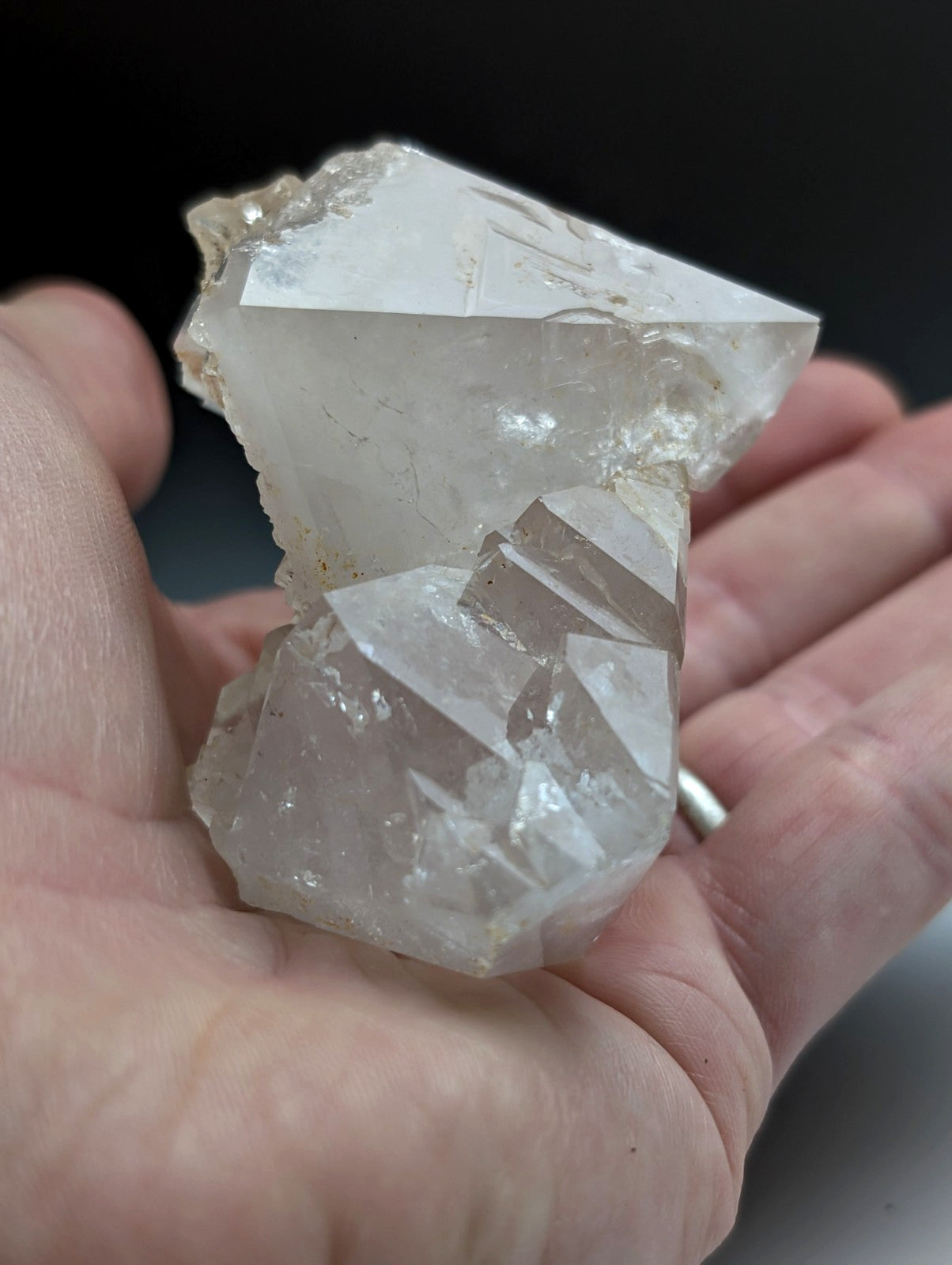 Unique Quartz Crystal Oddity w/ wild formations, Garland County, Arkansas, USA