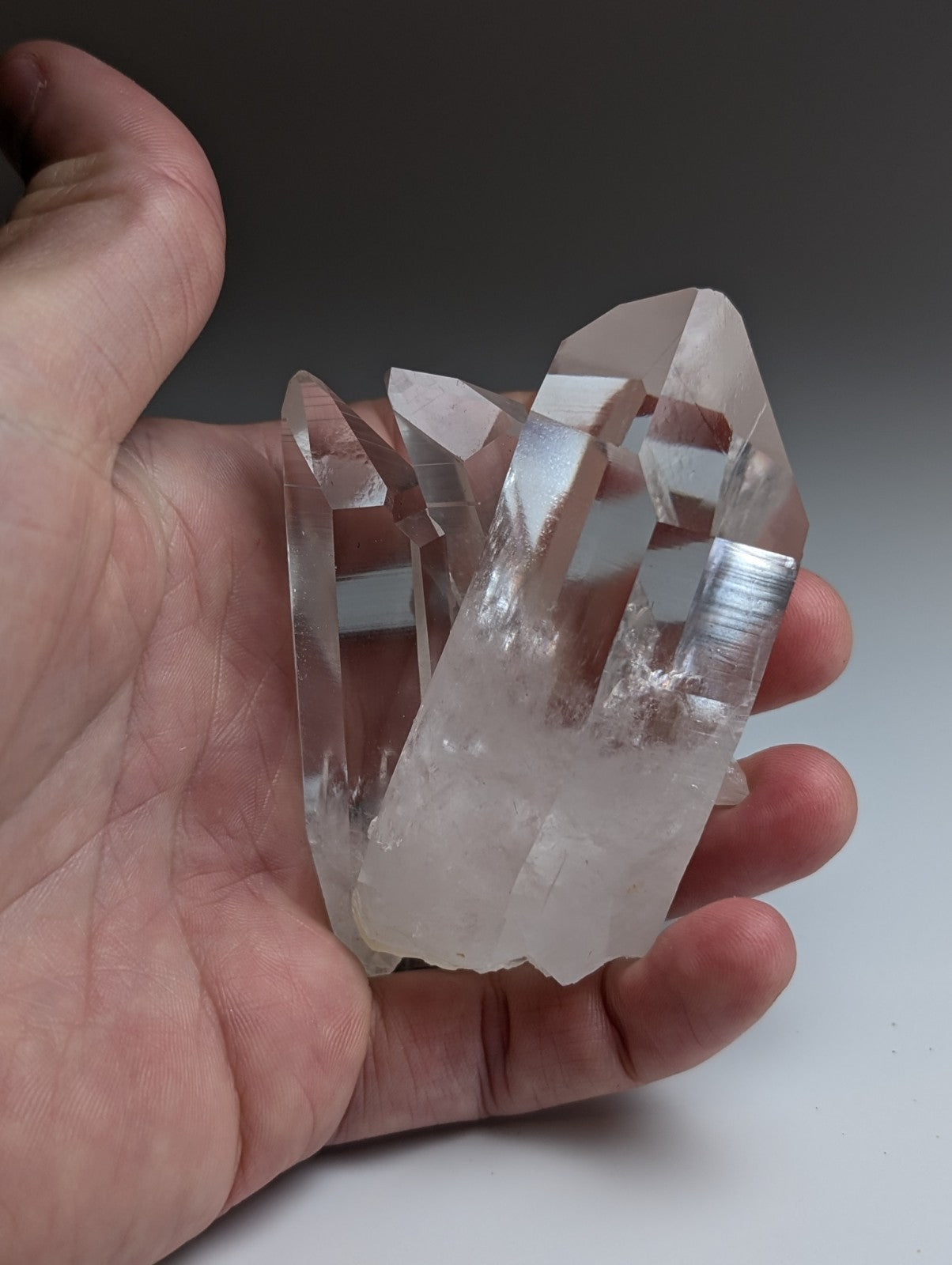 A+ Quartz Crystal Cluster, Ocus Stanley Mine, Montgomery County, Arkansas, USA
