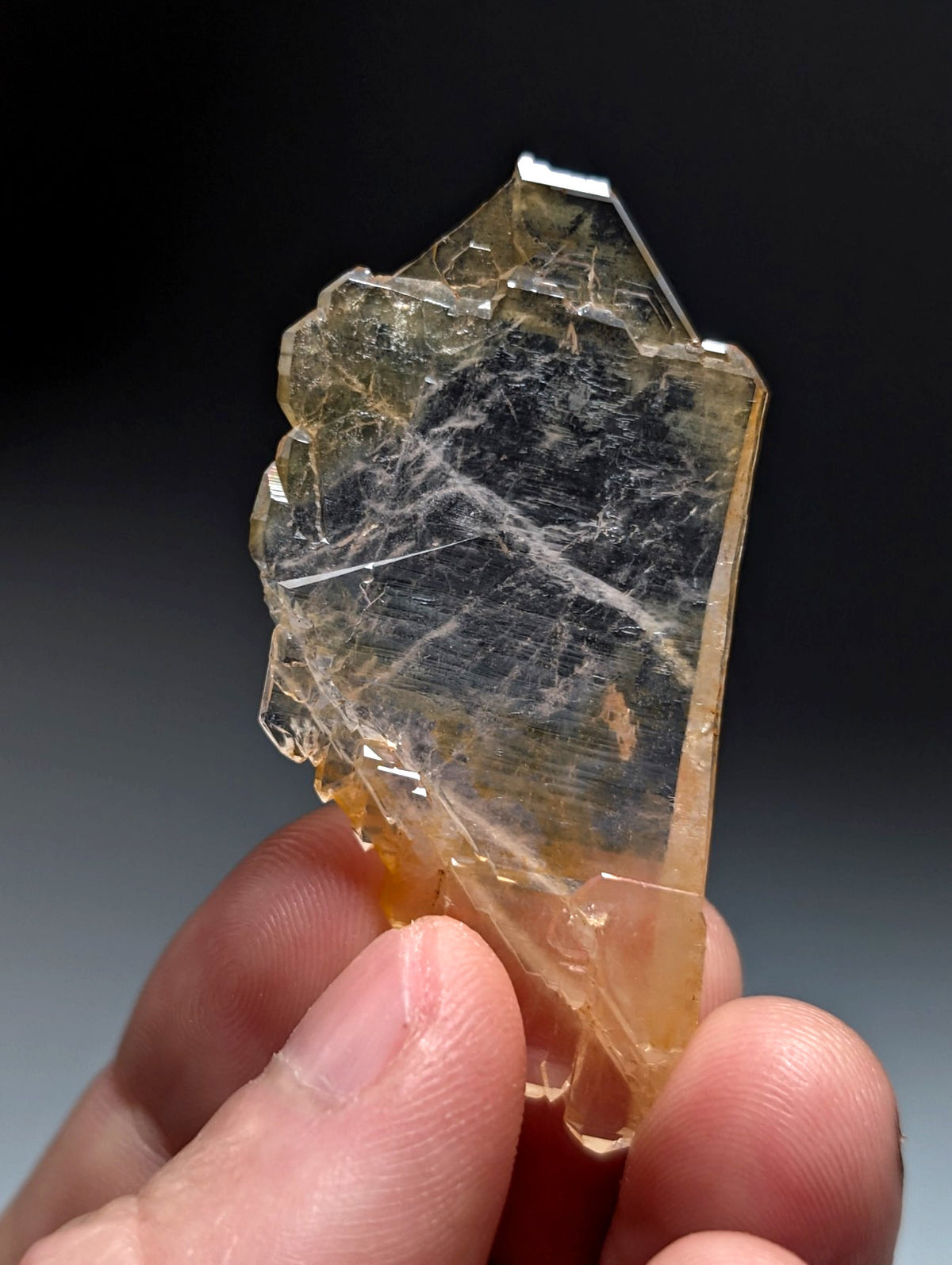 VERY Unique Faden Sheet Quartz Crystal, Garland County, Arkansas, USA, A+