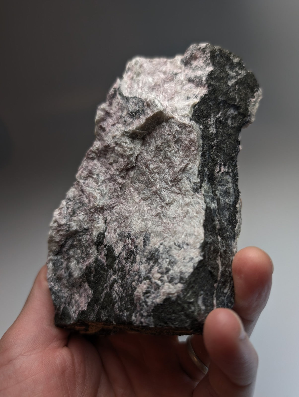 Very Rare Miserite + Wollastonite, Wilson Springs, Garland County, Arkansas, USA