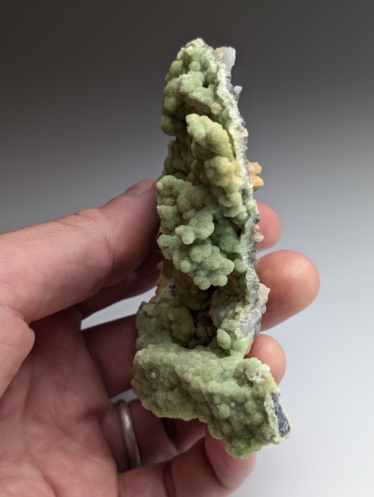 A+ Large FluorWavellite - Intermixed With SiO2- Mauldin Mountain, Arkansas, ooak