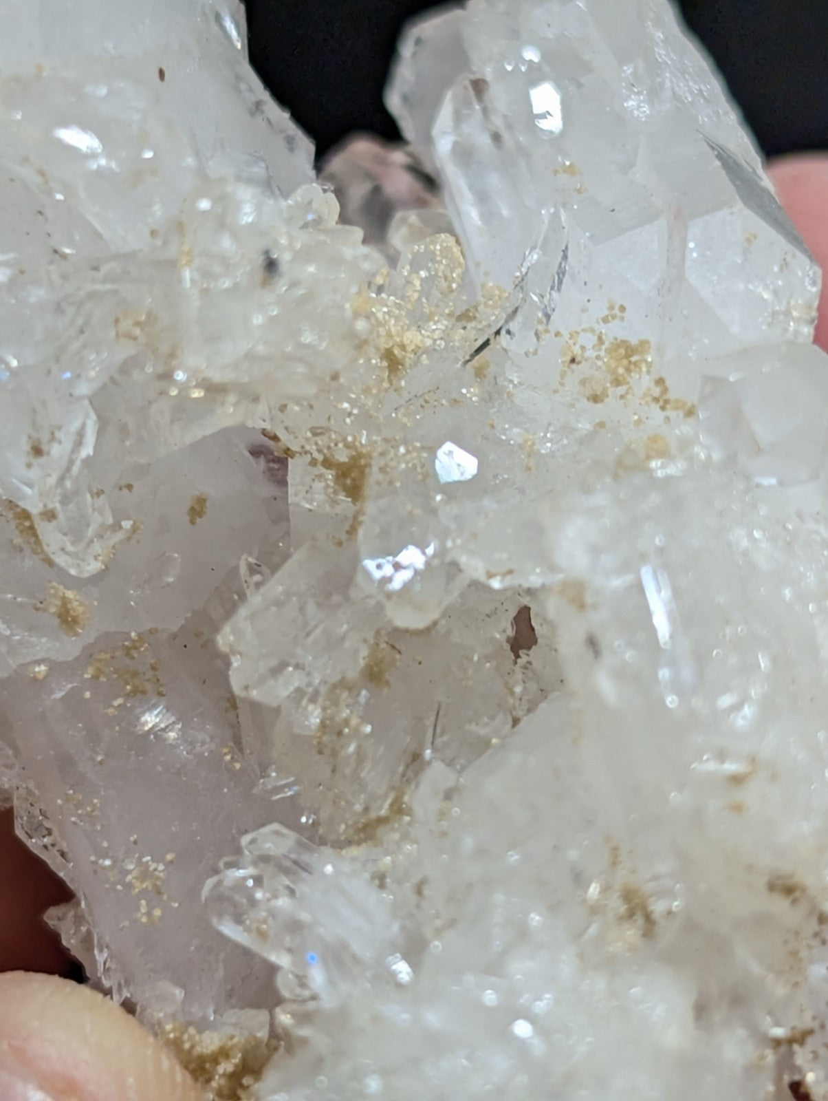 Faden Solution Quartz w/ UV Reactive Cookeite, Jeffrey Quarry, Arkansas, Rare