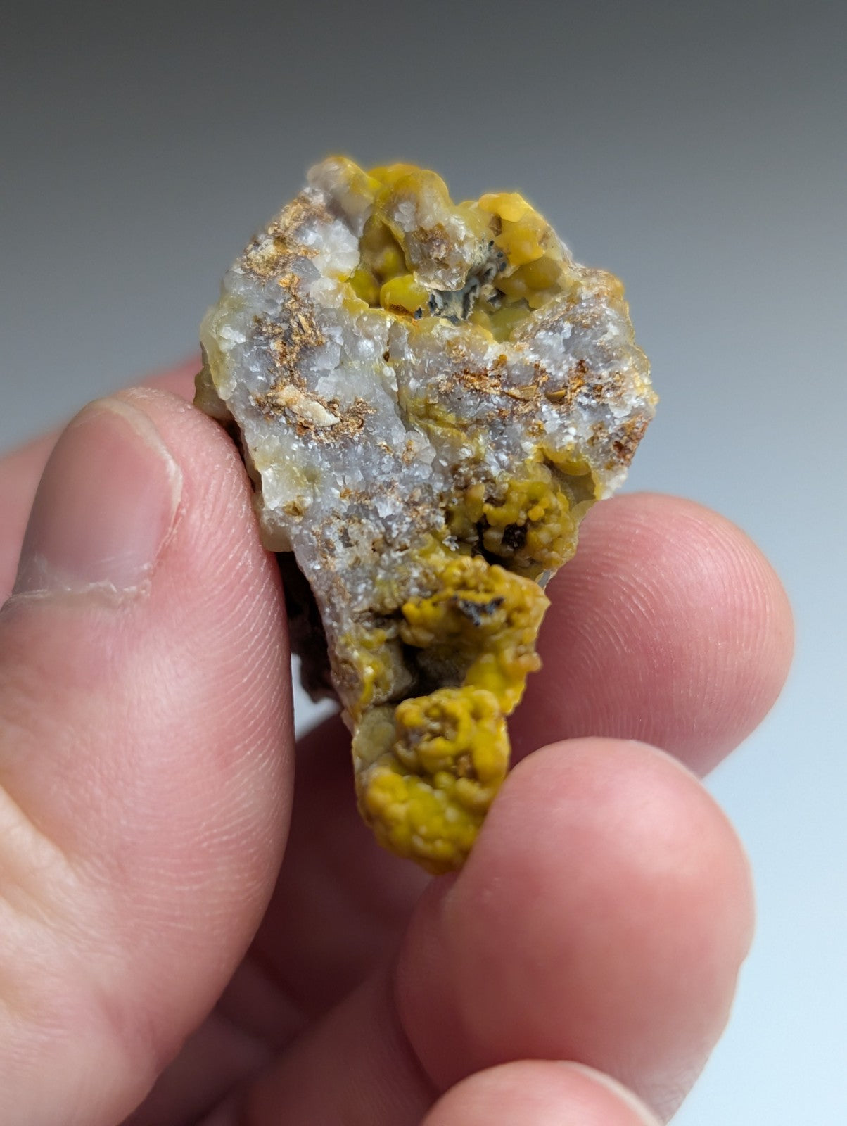 Turkey Fat Smithsonite, Rush Mining District, Marion Co, Arkansas, UV Reactive!!