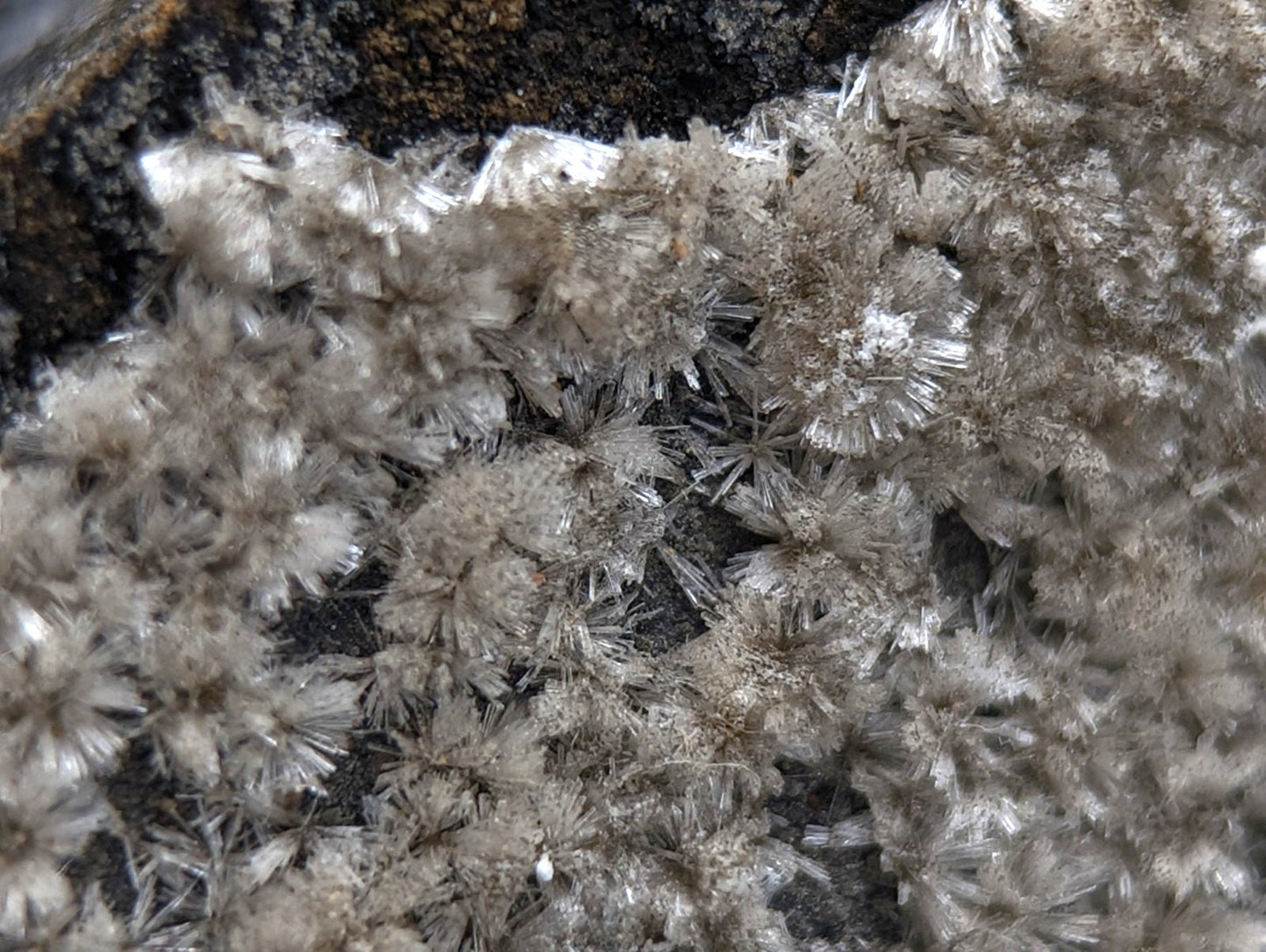Wavellite - Potash Sulphur Springs, Garland County, Arkansas, ex Delinde, RARE