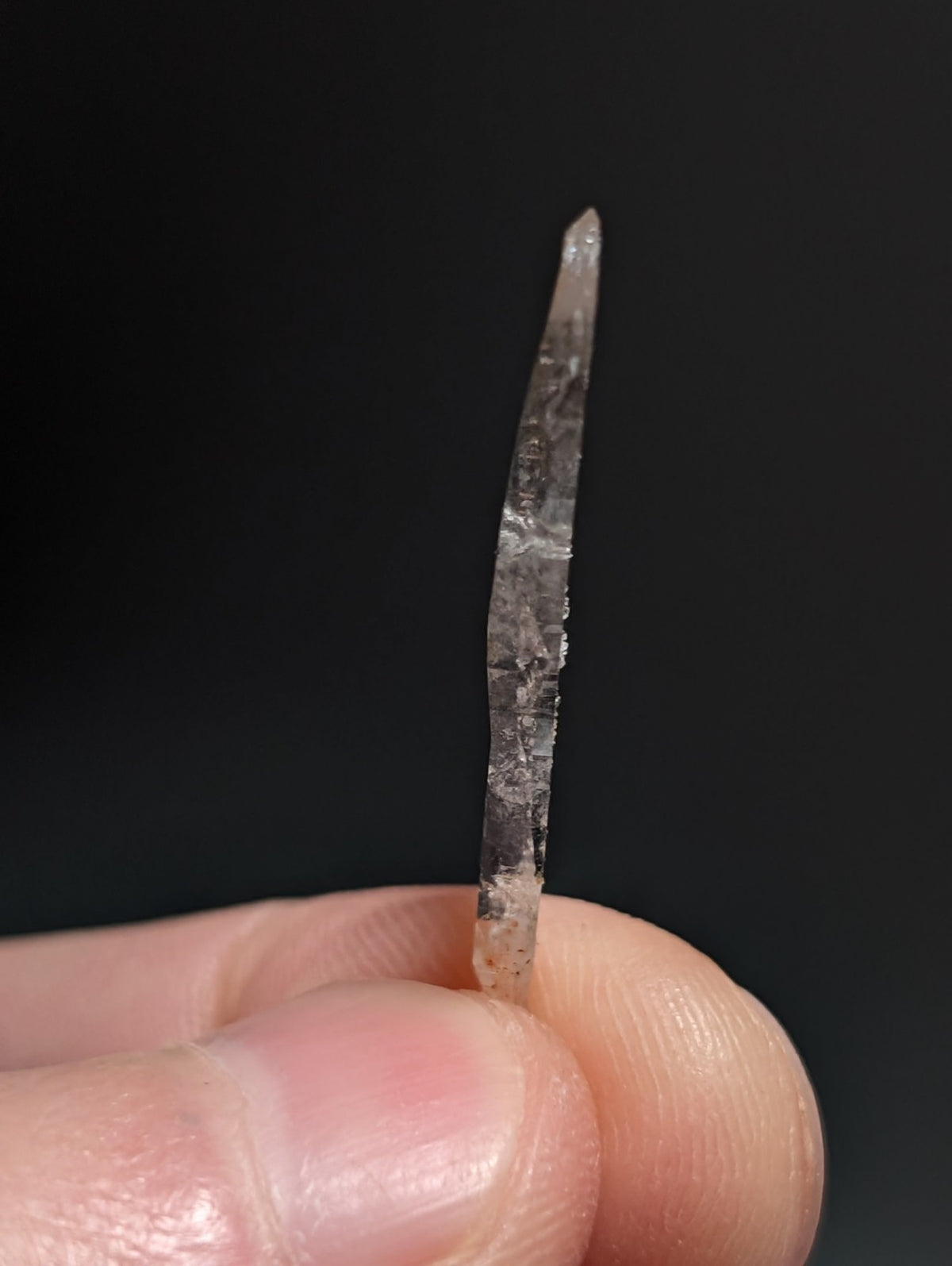 Sheet Quartz Crystal Oddity, Double Terminated, Garland County, Arkansas, USA