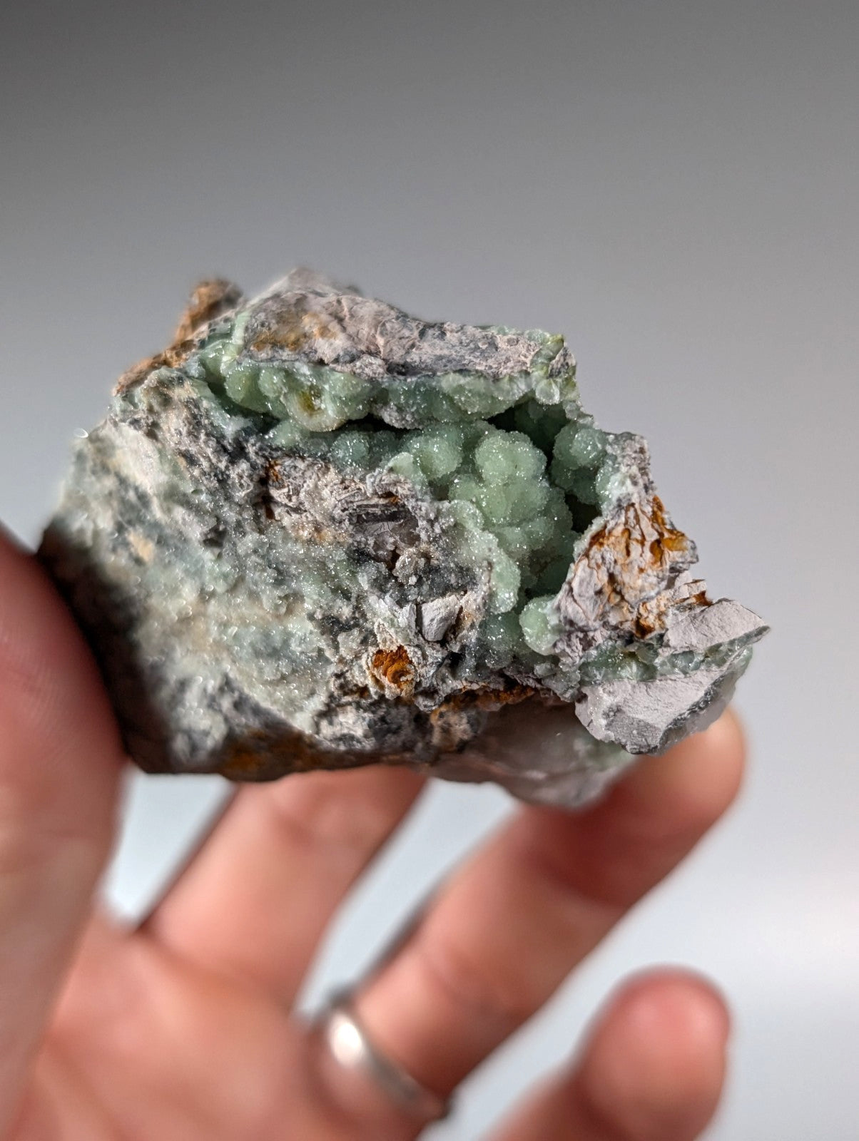 Wavellite on Quartz, Fantastic Old Stock - Mauldin Mountain, Arkansas, USA