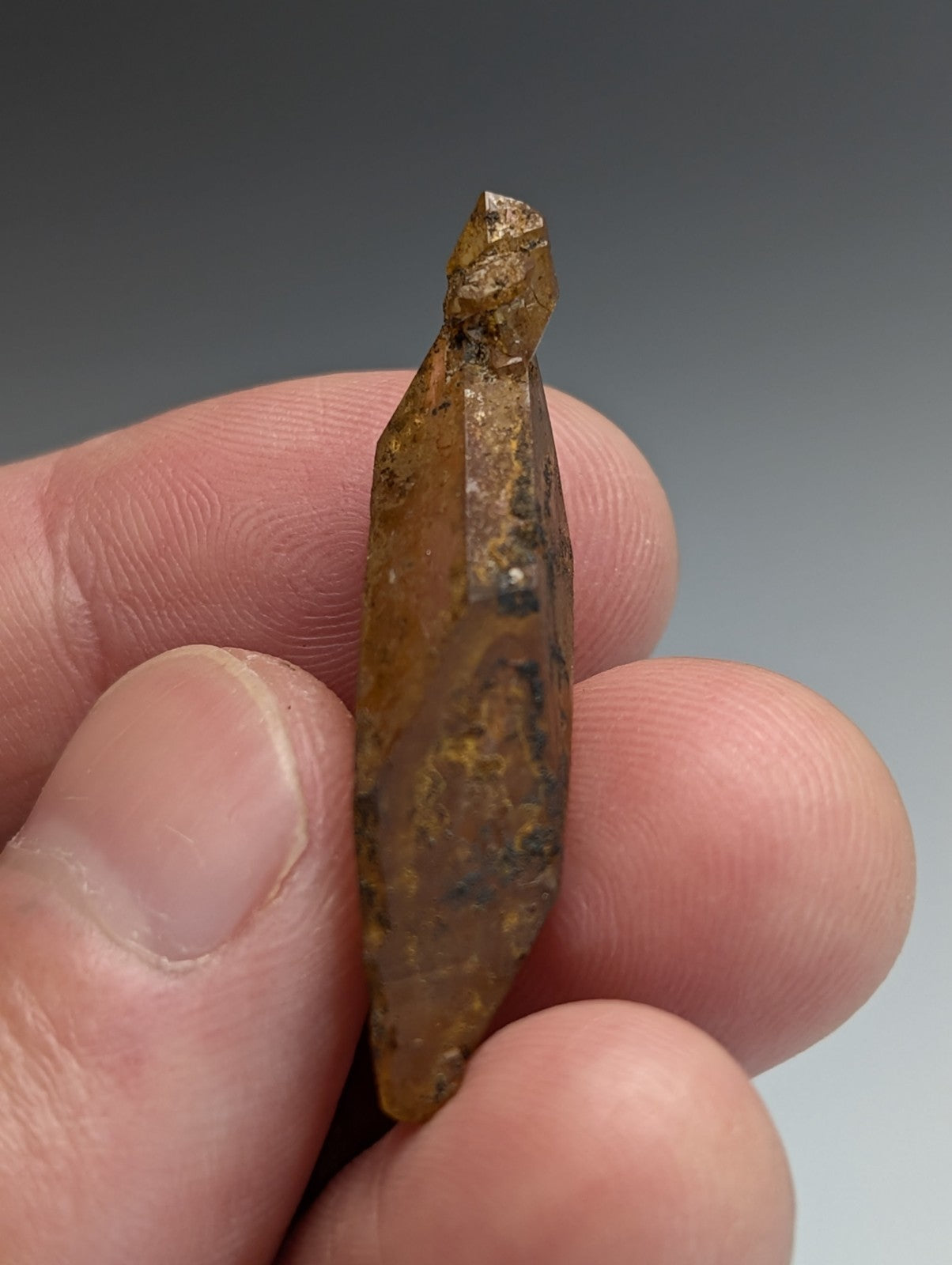 Unique Quartz Crystal Point, Double Terminated, Garland County, Arkansas, USA