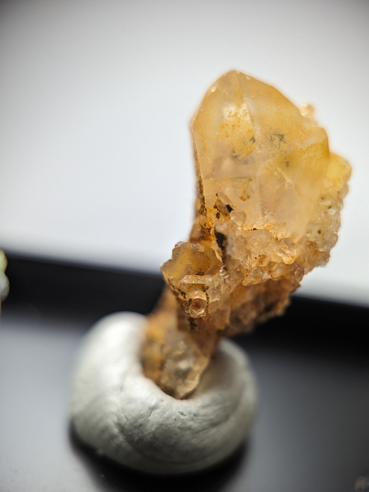 Wavellite + Quartz + Brookite Cluster - Set of 3 w/ case - Old Stock - Arkansas