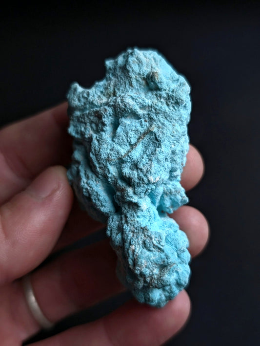 Turquoise - Rare Old Stock - Porter Mountain , Polk County, Arkansas, ex Delinde