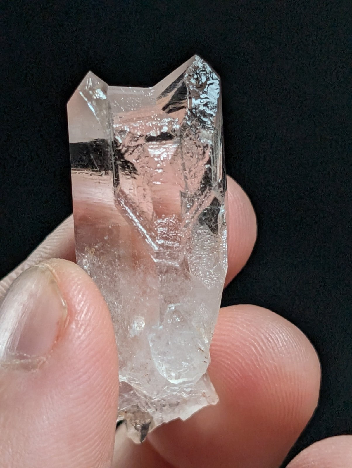 VERY Unique Quartz Crystal Point, Old Stock, Montgomery County, Arkansas, USA