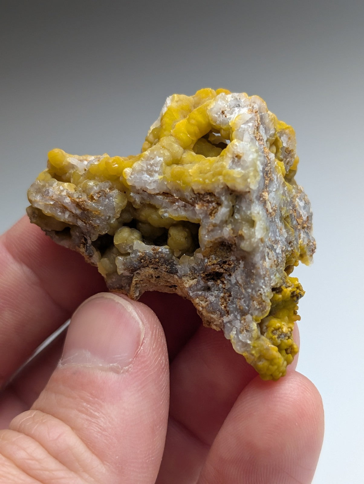 Turkey Fat Smithsonite, Rush Mining District, Marion Co, Arkansas, UV Reactive!!