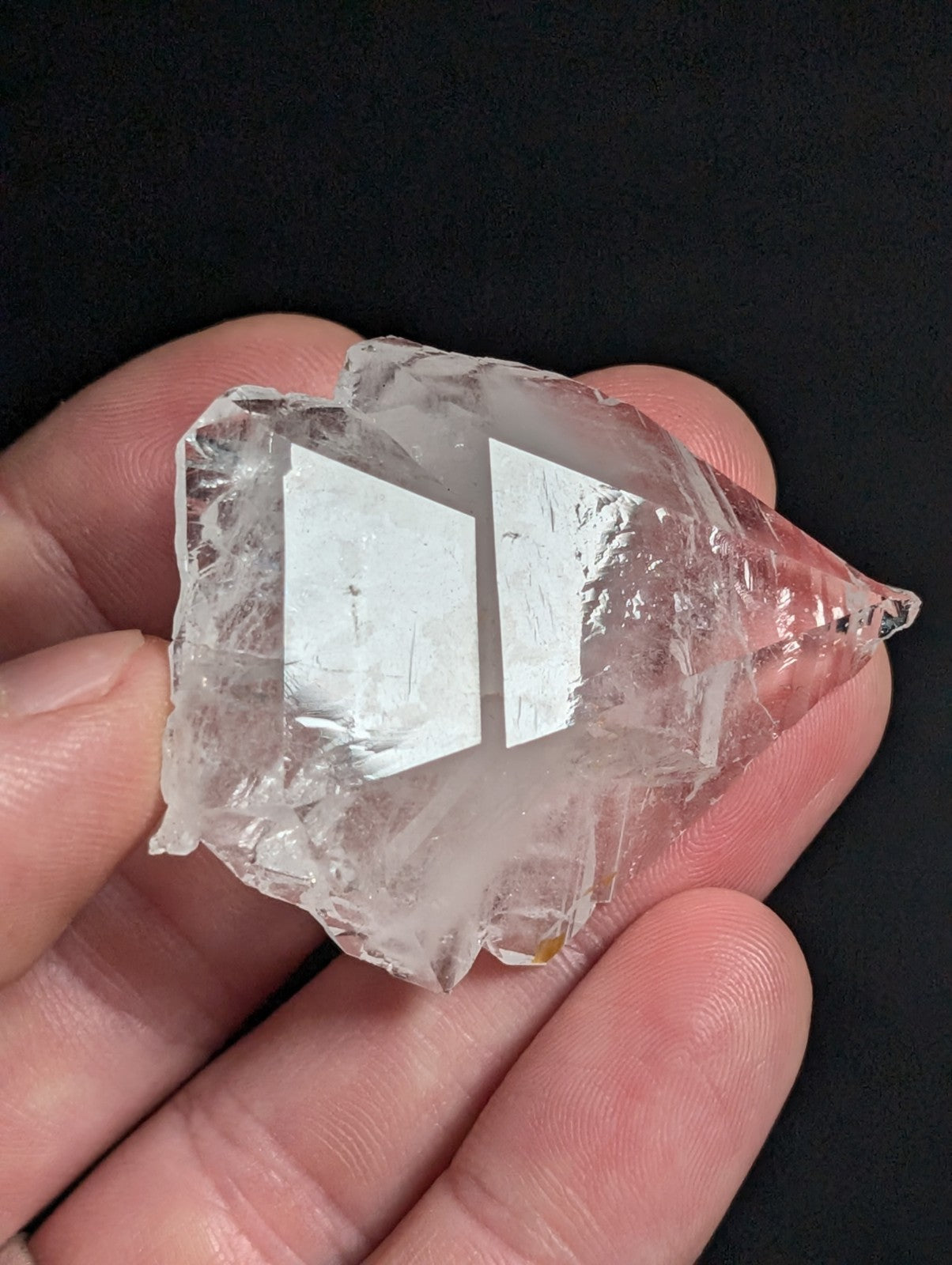 Unique Quartz Crystal Oddity, Double Terminated, Garland County, Arkansas, USA