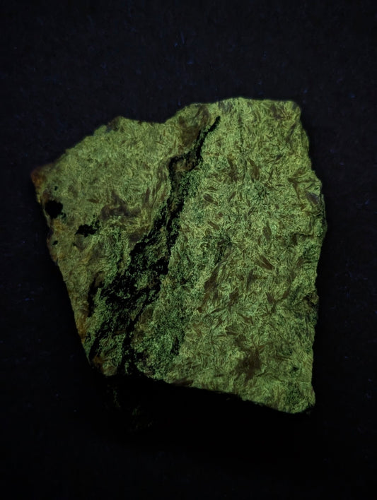 Very Rare Miserite + Wollastonite, Wilson Springs, Garland County, Arkansas, USA