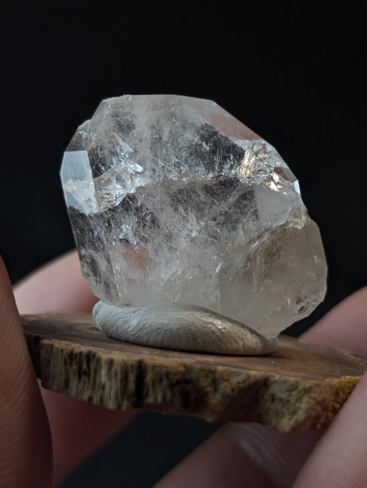 EXTREMELY RARE Pinacoid Quartz w/ "C-face", Mcgraw Mountain, Arkansas, USA