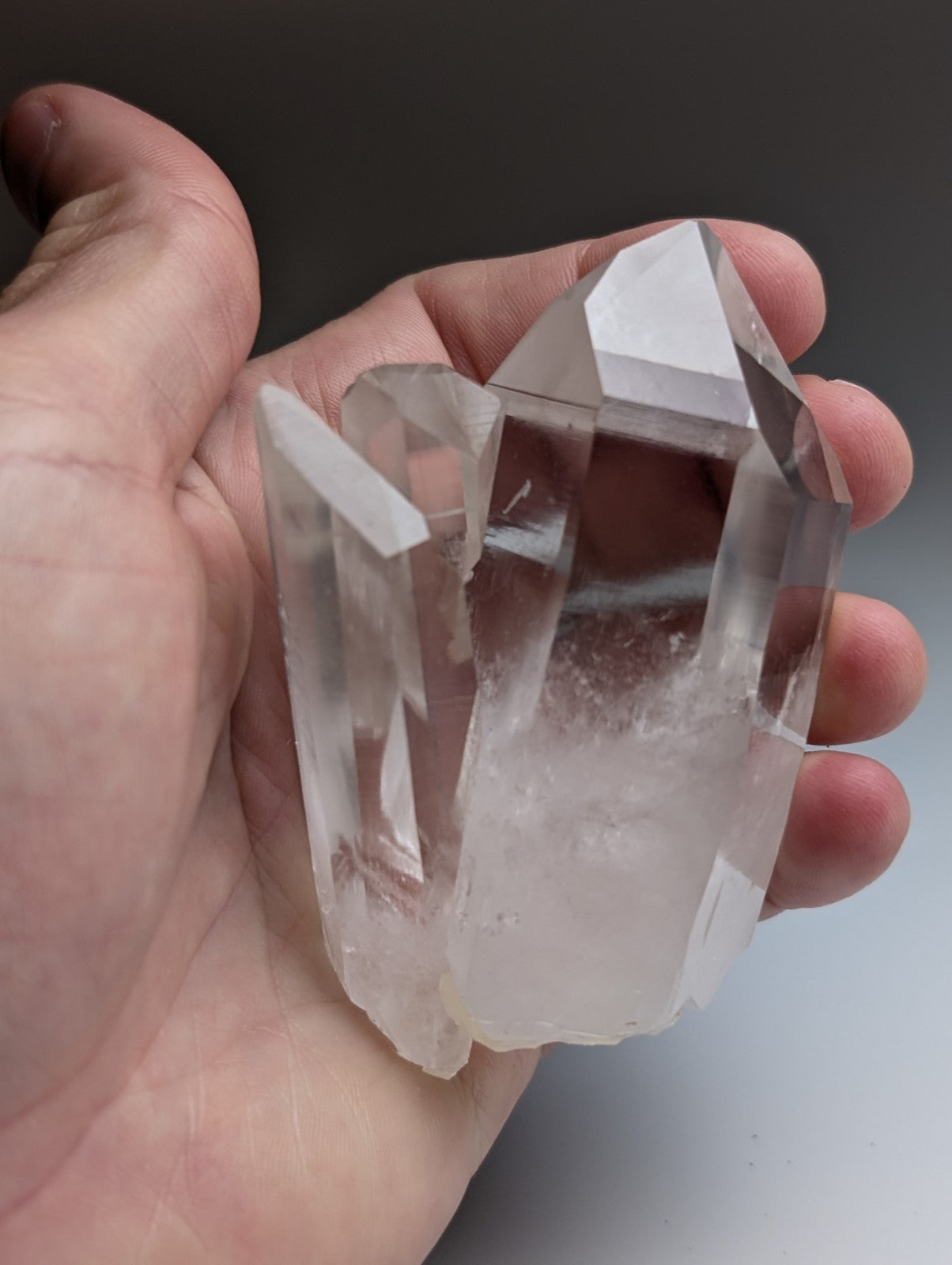 A+ Quartz Crystal Cluster, Ocus Stanley Mine, Montgomery County, Arkansas, USA