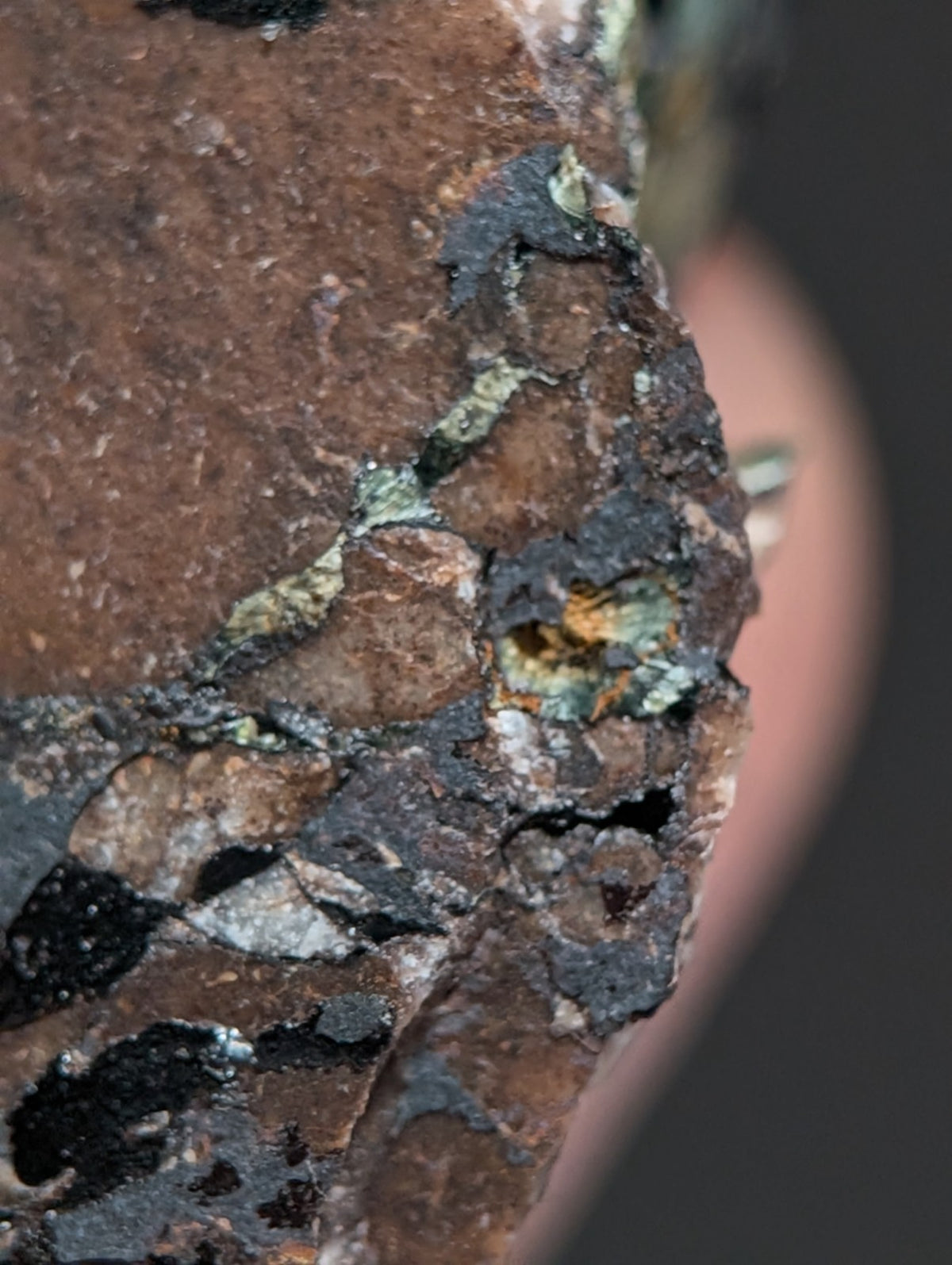 Rare Kidwellite specimen - Coon Creek Mine, Polk County, Arkansas, USA