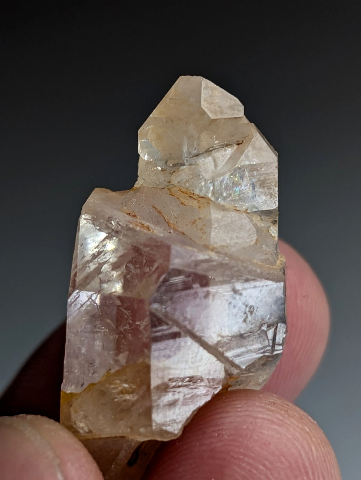 VERY Unique Quartz Crystal Point, Old Stock, Montgomery County, Arkansas, USA