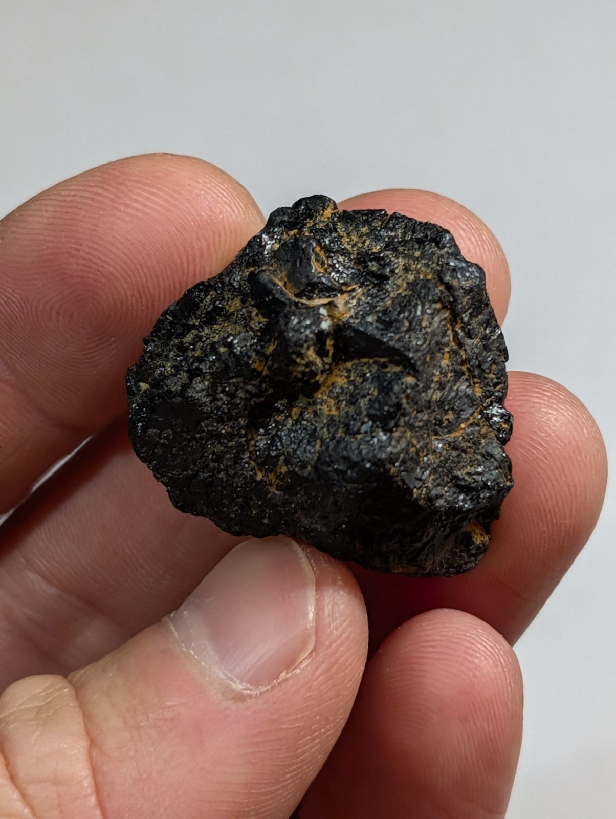 Garnet + Magnetite + Mica, OOAK set of 3, Magnet Cove, Arkansas,Unique Old Stock