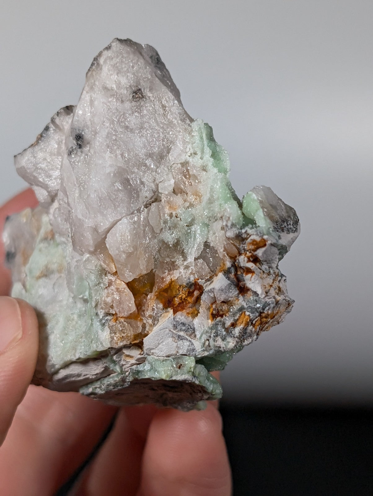 Wavellite on Quartz, Fantastic Old Stock - Mauldin Mountain, Arkansas, USA
