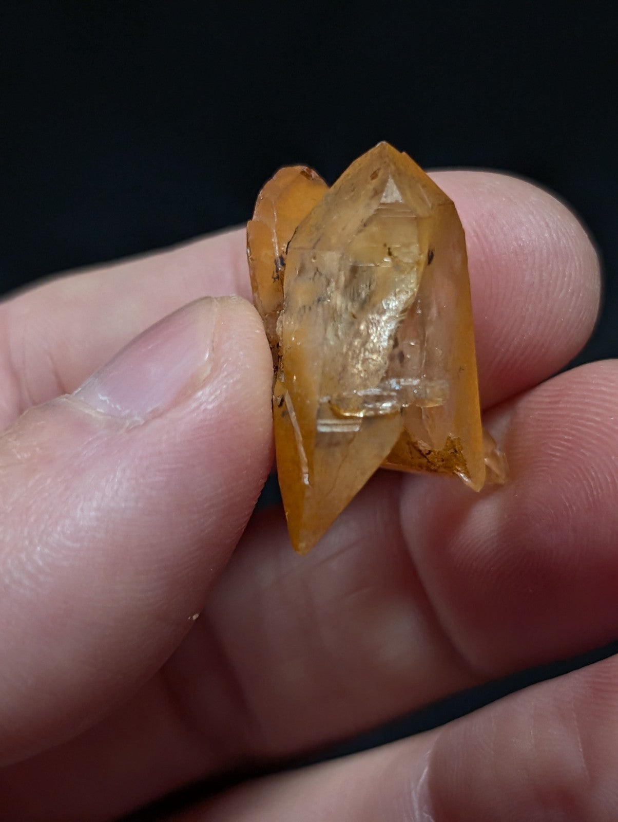 Unique Quartz Crystal Oddity, Double Terminated, Garland County, Arkansas, USA