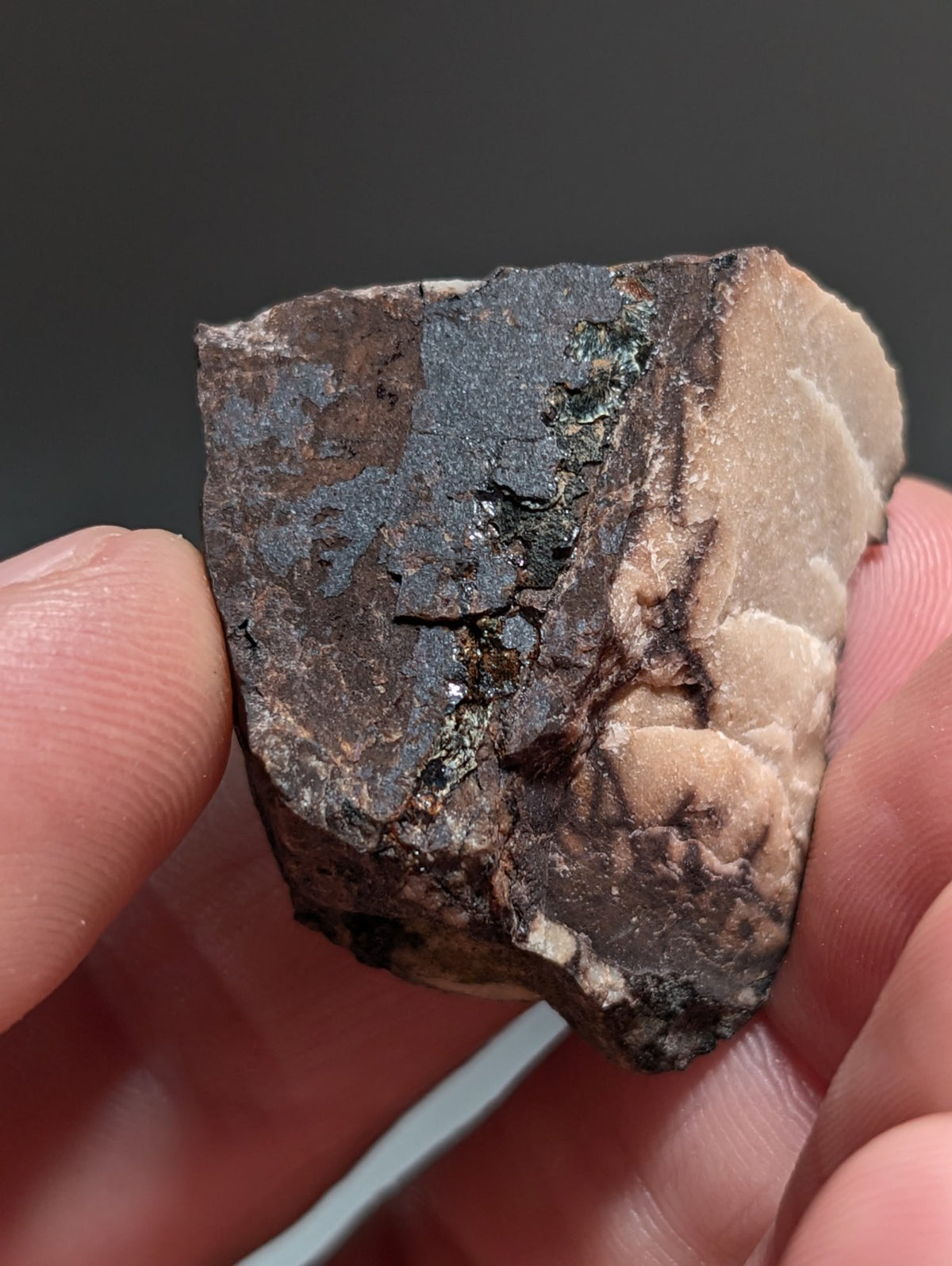 Rare Kidwellite specimen - Coon Creek Mine, Polk County, Arkansas, USA