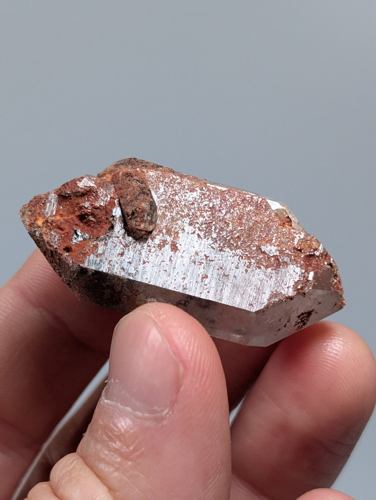 Phantom Quartz, Unique Old Stock, Montgomery County, Arkansas, Double Terminated