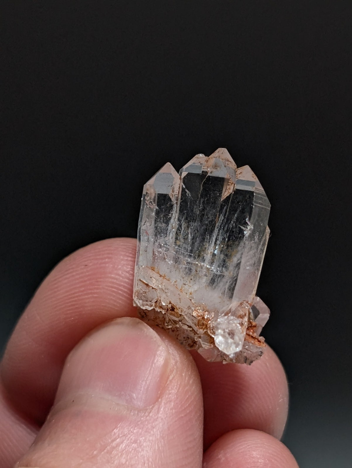 Unique Quartz Crystal Oddity, Double Terminated, Montgomery County, Arkansas