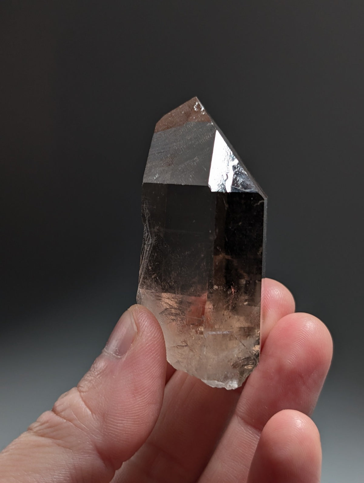 Natural Smoky Quartz Crystal w/Very unique inclusions, Garland Co. Arkansas RARE
