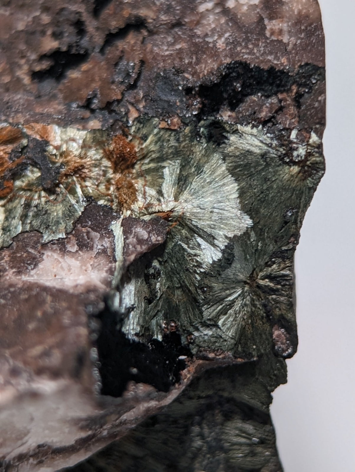 Rare Kidwellite specimen - Coon Creek Mine, Polk County, Arkansas, USA
