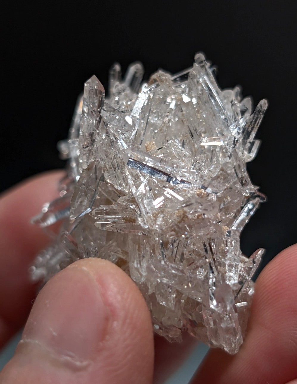 A++ Solution Quartz Burr w/ UV Reactive Cookeite, Jeffrey Quarry, Arkansas, RARE