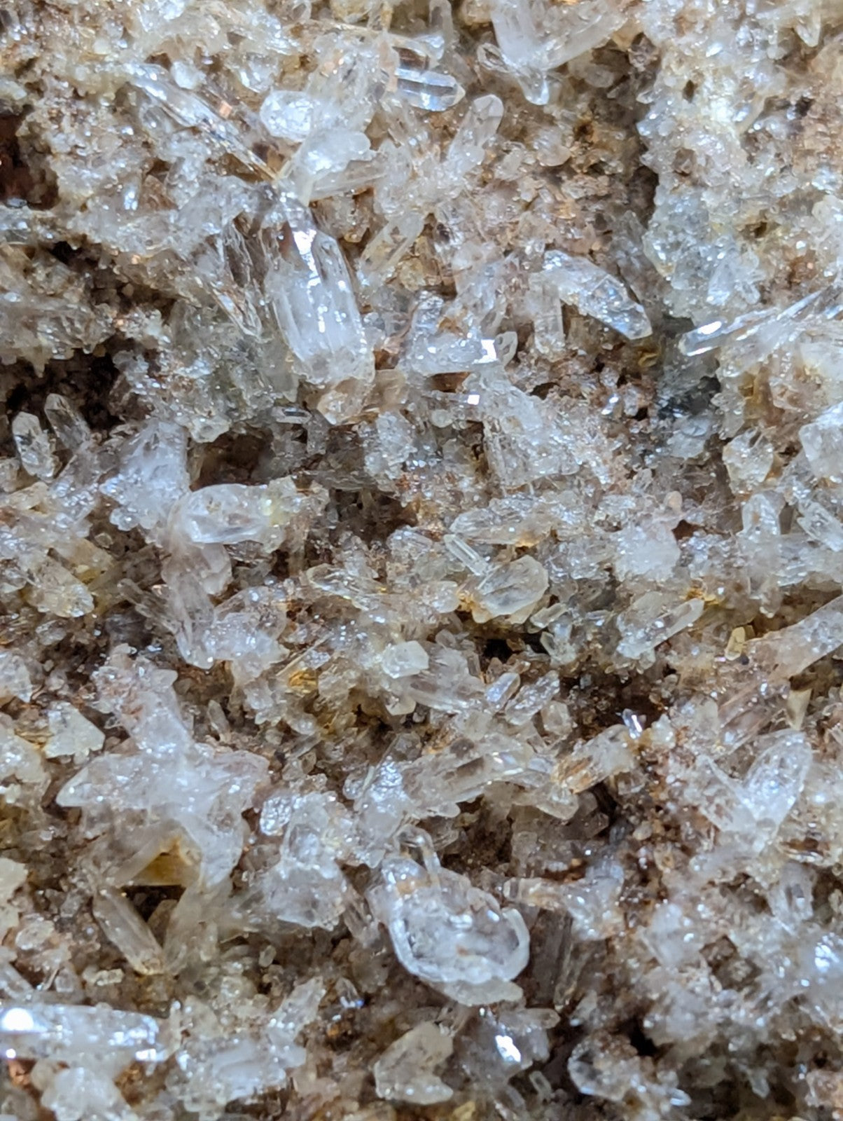 Large Faden Quartz Crystal Cluster, Old Stock, Montgomery County, Arkansas, ooak