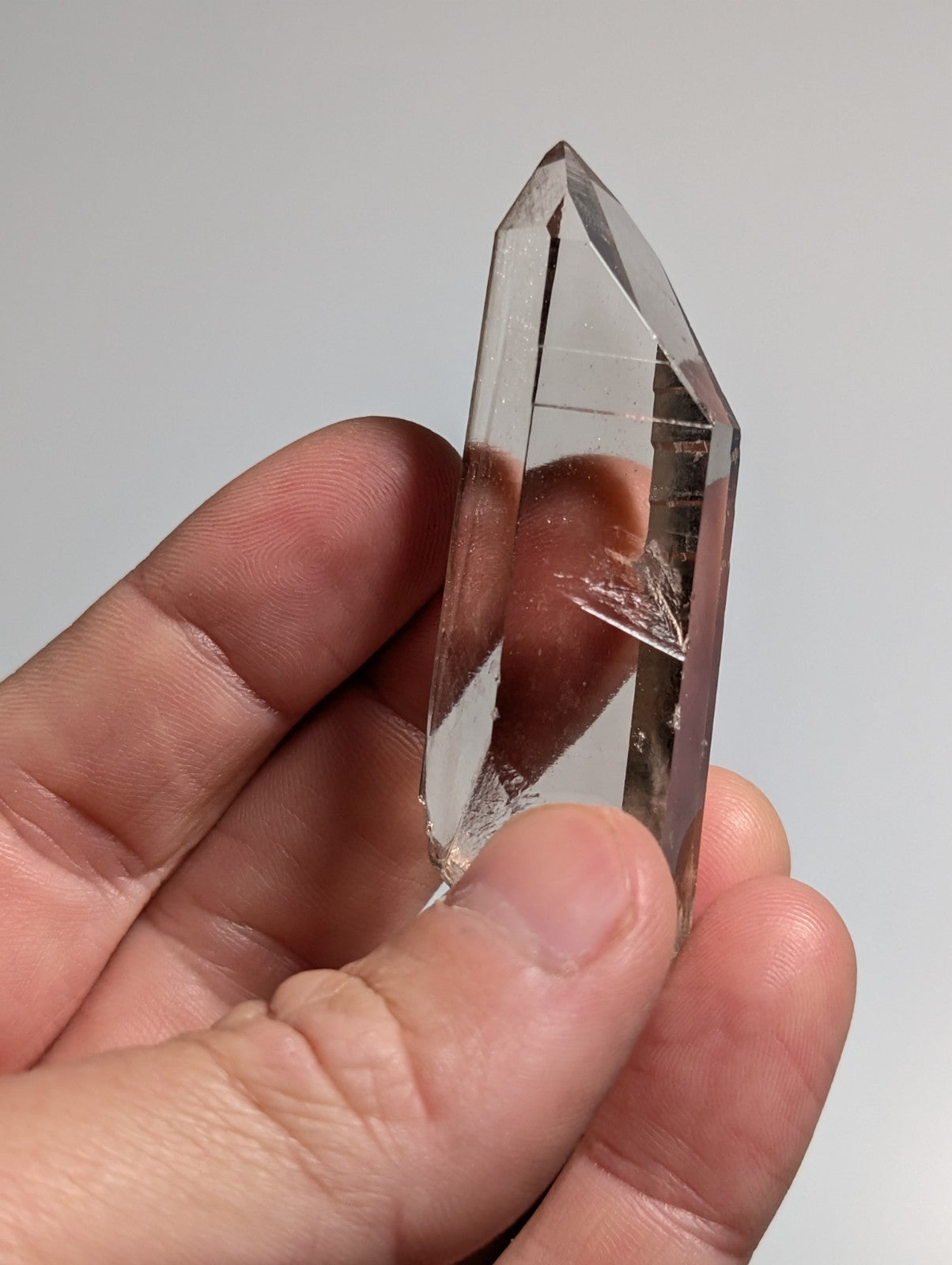 Natural Smoky Quartz Crystal w/ Very unique inclusions, Garland County, Arkansas