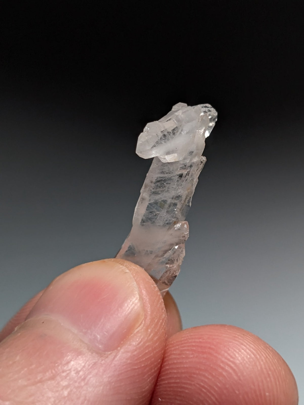 Set of 3 Faden Quartz Crystals, Montgomery County, Arkansas, USA, OOAK/Unique!