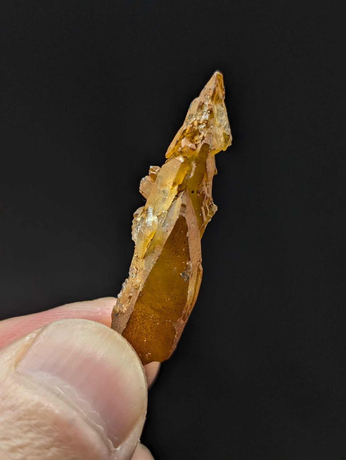 Unique Quartz Crystal with wild formations, Garland County, Arkansas, USA