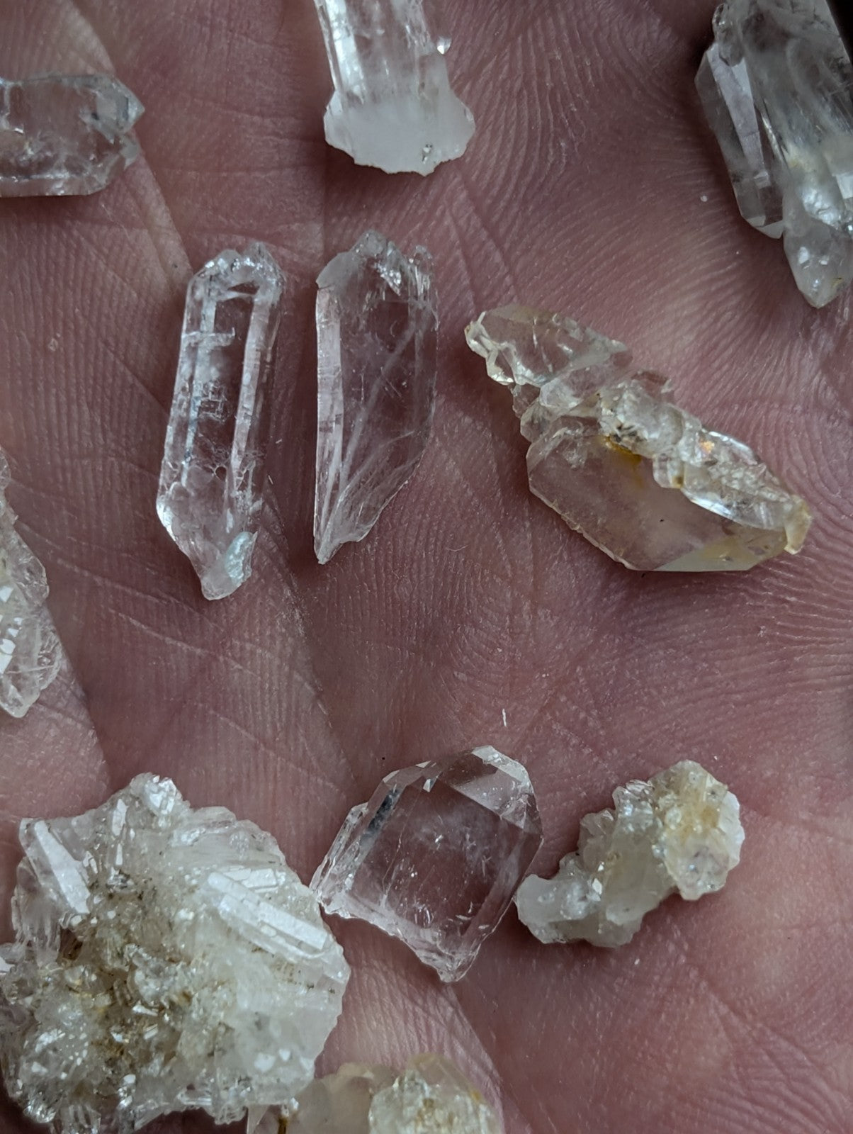 Small Solution Quartz + Cookeite, OOAK Set of x21, Saline County, Arkansas
