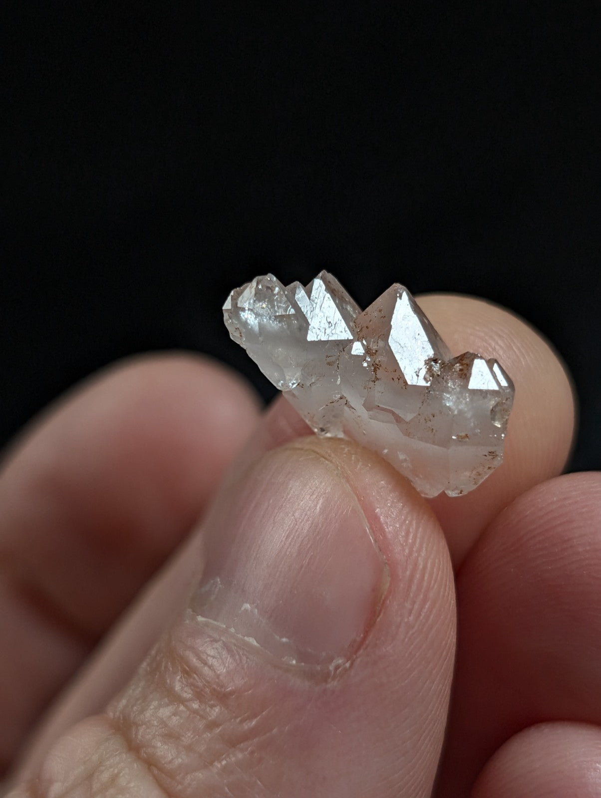 Set of 7 Arkansas Quartz Crystals, Garland County, Unique & OOAK