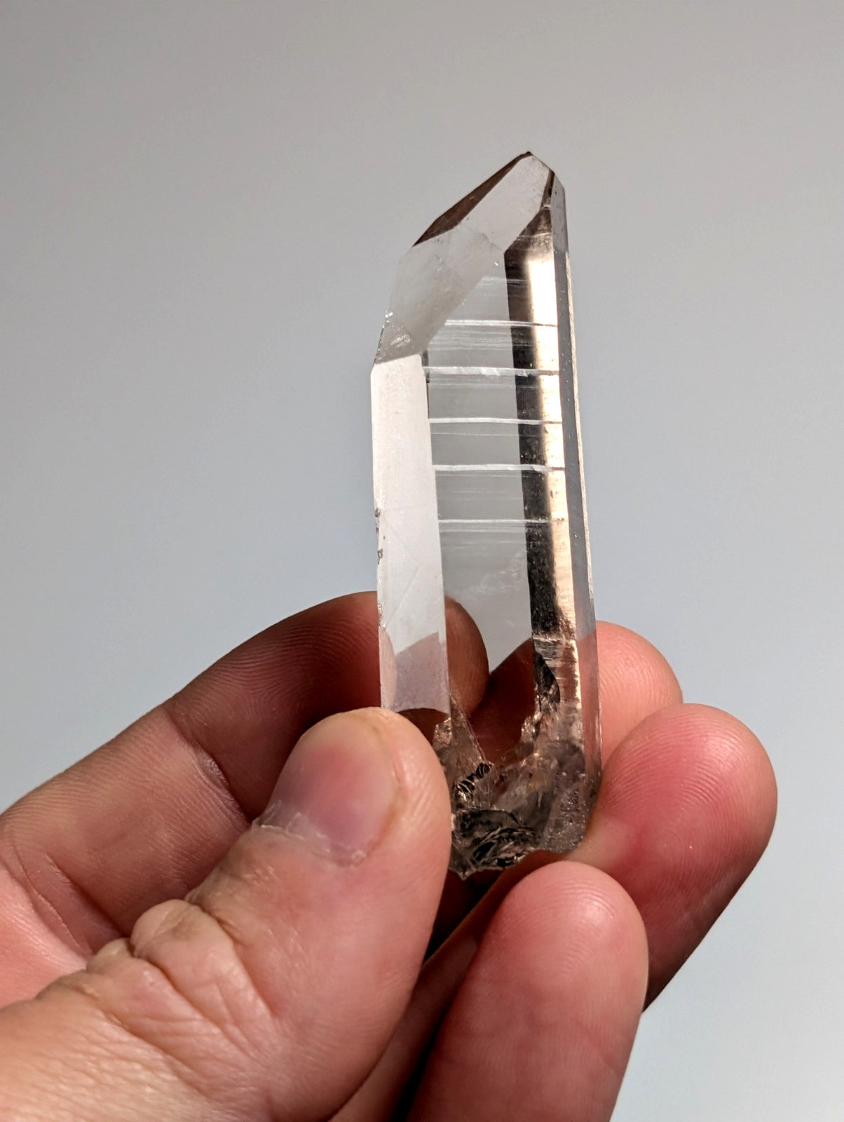 Natural Smoky Quartz Crystal w/ Very unique inclusions, Garland County, Arkansas