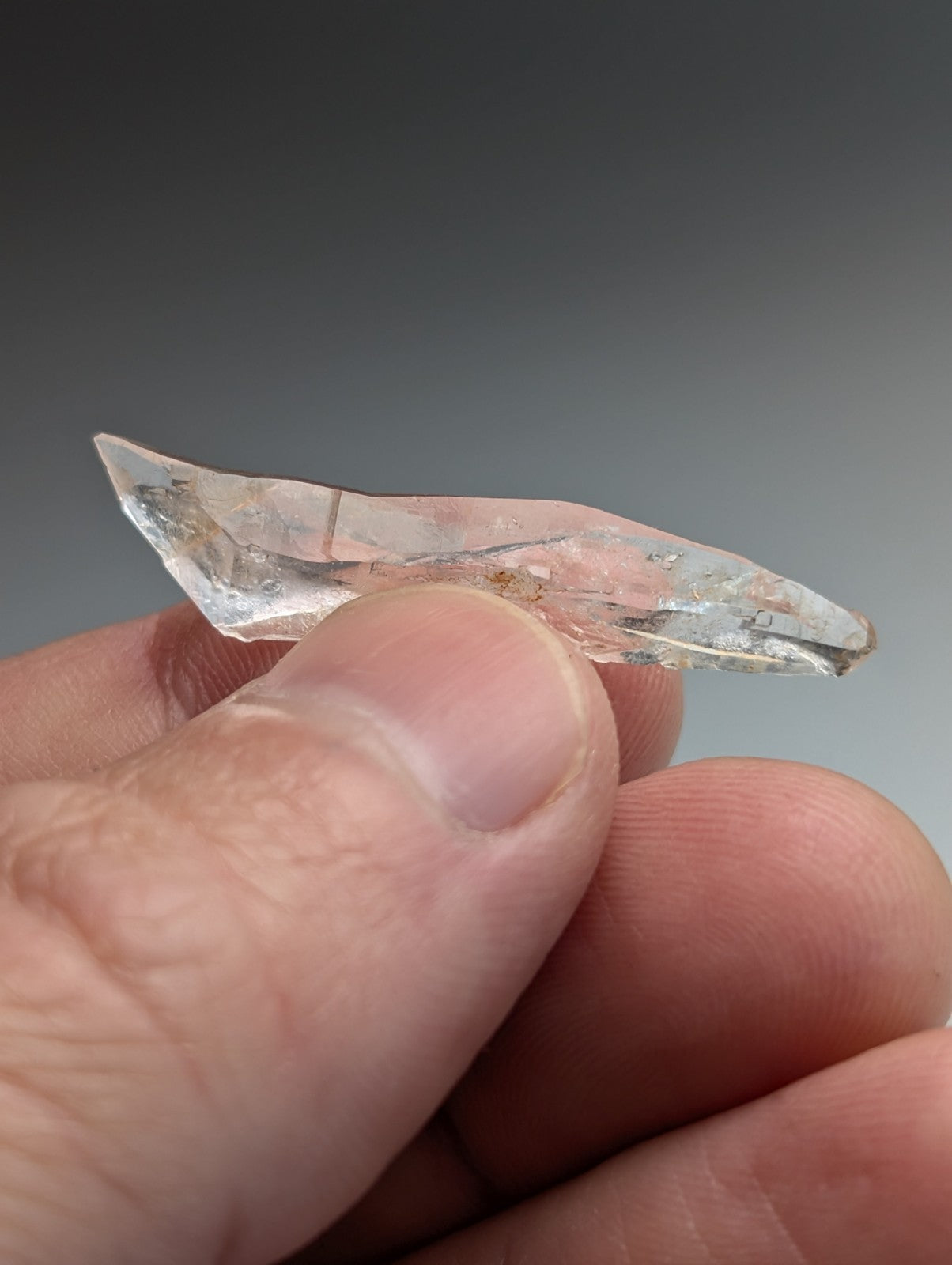 Unique Quartz Crystal Point, Double Terminated, Garland County, Arkansas, USA