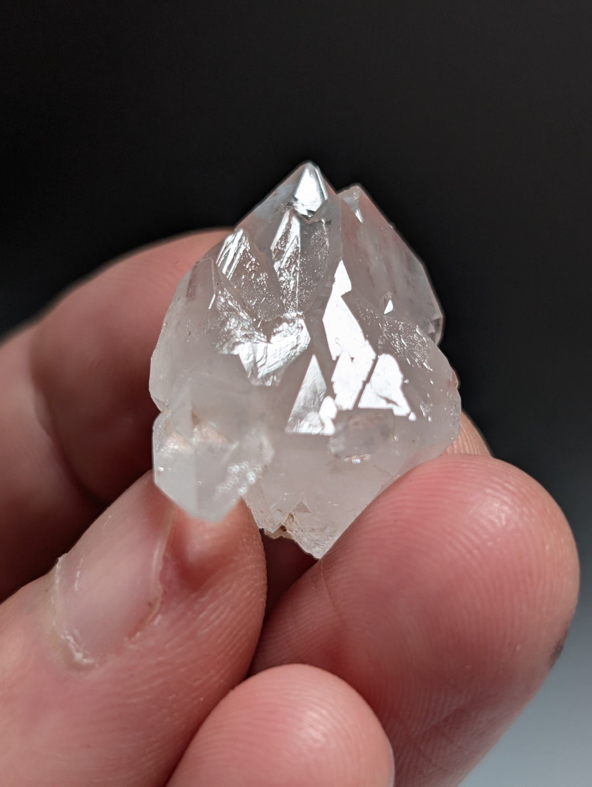 Unique Quartz Crystal Point, Garland County, Arkansas, Double Terminated